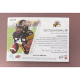 2023 Upper Deck CFL SP Game Used Autograph Sean Thomas-Erlington Ti Cats CFL-ST