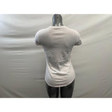 Tek Gear Women's Keep On Moving T Shirt Size Medium V Neck Drytek Cotton Blend Tee