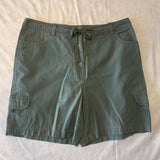 Northern Reflection Town Women's Causal Khaki Green Walking Shorts Size 12
