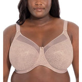 Goddess Women's Full-Figure Underwire Bra Beige Animal Print Size 46DD GD6162TAL