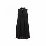 Old Navy Women's Sleeveless Dress Size Medium Black Pleated Rayon Dress NWT