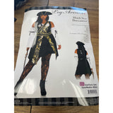 Women's Black Sea Buccaneer Sexy Pirate Costume for Women Size 3X-4X