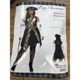 Women's Black Sea Buccaneer Sexy Pirate Costume for Women Size 3X-4X