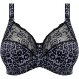 Elomi Morgan EL4110SND Banded Comfort & Support Bra 34I Snow Leopard NWOT