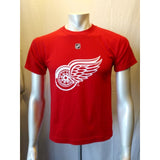 Detroit Red Wings #13 Datsyuk Reebok Crew Neck  Boys T Shirt Size Medium