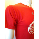 Detroit Red Wings #13 Datsyuk Reebok Crew Neck  Boys T Shirt Size Medium
