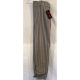NEW ALL-STAR SPORTS Baseball Pants ADULT Size MEDIUM Gray w/Maroon Pinstripes