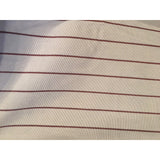 NEW ALL-STAR SPORTS Baseball Pants ADULT Size MEDIUM Gray w/Maroon Pinstripes
