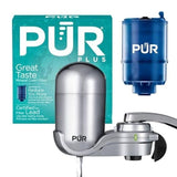 PUR PLUS Vertical Faucet Mount Water Filtration NEW, sealed