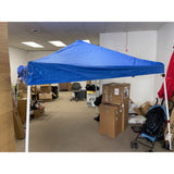 10X10 FT SLANT LEGS CANOPY TENT (BLUE)