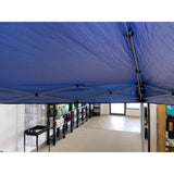 10X10 FT SLANT LEGS CANOPY TENT (BLUE)