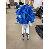 10X10 FT SLANT LEGS CANOPY TENT (BLUE)