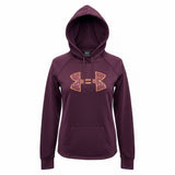 Under Armour Women's Polyester Hoodie Size Small Cold Gear Burgundy Long Sleeve Sweatshirt