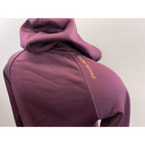Under Armour Women's Polyester Hoodie Size Small Cold Gear Burgundy Long Sleeve Sweatshirt