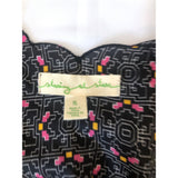 Staring at Stars Womens's Romper Small Black Pink Patterned