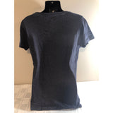 NHL Toronto Maple Leafs Girls Youth Large 11/13 V Neck Tee Shirt Blue cotton/poly
