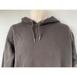 Carhartt Men's Loose Fit Brown Long Sleeve Hoodie Sweater Size Medium Cotton