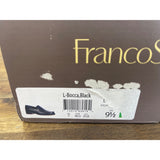 Franco Sarto Women's BOCCA Loafers Black 9.5W Like New