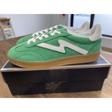 Madden Girl Giia Lace-Up Sneakers Green 9.5M NEW