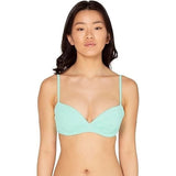 Smart and Sexy SA1002 Swim Secret The Getaway Bikini Top Underwire 34D Mint