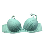 Smart and Sexy SA1002 Swim Secret The Getaway Bikini Top Underwire 34D Mint