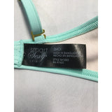 Smart and Sexy SA1002 Swim Secret The Getaway Bikini Top Underwire 34D Mint