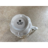 Royal Albert Gold Laced 50th Anniversary Tea Cup And Saucer Set