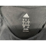 Adidas Women's Racerback Tank Top Size M 12-14 Black Climalite Polyester