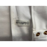 Zaful Women's White Bathing Suit Bottoms Size 4 (small) Polyester Blend