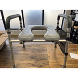 Toilet Seat Riser - Adjustable - 350lb capacity - aluminum - NEW