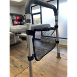 Toilet Seat Riser - Adjustable - 350lb capacity - aluminum - NEW