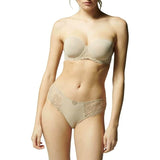Simone Perele Womens 38D Full coverage strapless bra 12X300 NWT