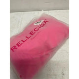 RELLECIGA WOMEN'S XL MOLDED CUP SWIMSUIT PINK Ruched Sides Neon Rose NWT