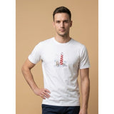 Lighthouse On The Water Medium 38-40 Unisex  Cotton T Shirt