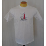 Lighthouse On The Water Medium 38-40 Unisex  Cotton T Shirt