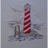 Lighthouse On The Water Medium 38-40 Unisex  Cotton T Shirt