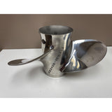 Michigan Wheel 993405 Apollo D-Series 3-Blade Stainless Steel Propeller - RH, 10-3/4" Diameter x 12" Pitch