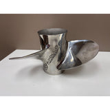 Michigan Wheel 993405 Apollo D-Series 3-Blade Stainless Steel Propeller - RH, 10-3/4" Diameter x 12" Pitch