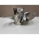 Michigan Wheel 993405 Apollo D-Series 3-Blade Stainless Steel Propeller - RH, 10-3/4" Diameter x 12" Pitch