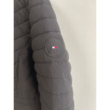 Tommy Hilfiger Hooded Light Weight Puffer Jacket Black Medium NEW