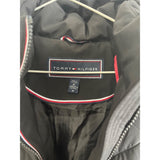 Tommy Hilfiger Hooded Light Weight Puffer Jacket Black Medium NEW