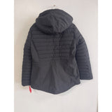 Tommy Hilfiger Hooded Light Weight Puffer Jacket Black Medium NEW