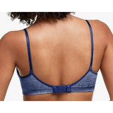 Hanes MHG795 Womens Comfy Support Wire Free Bra Blue