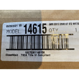 ClosetMaid Model 14615  Impressions 22 in. W x 9 in. H White Wood Drawer Kit