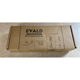 Evald 3 Inch Minimalistic Shelf Brackets 6 Pcs