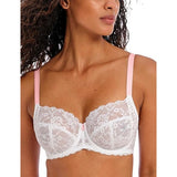 Freya Offbeat Underwire Side Support Bra in White AA5451WHE  NWT