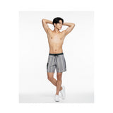 Body Glove Mens board Shorts 38 Gray Red dots drawstring