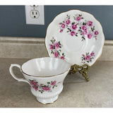 Royal Albert Bouquet of Pink Roses  Bone China Tea Cup And Saucer Set