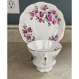 Royal Albert Bouquet of Pink Roses  Bone China Tea Cup And Saucer Set