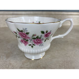 Royal Albert Bouquet of Pink Roses  Bone China Tea Cup And Saucer Set